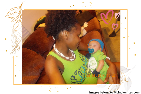 Anthony and Mommy (Marlenny Linda) age two months old.