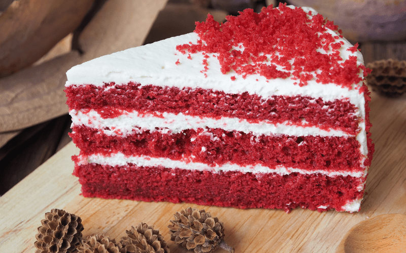 red velvet cake delicious