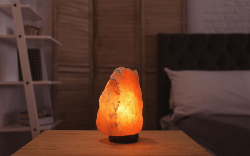 salt lamp for natural allergy relief