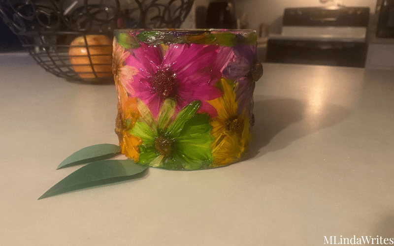 day four of candle art