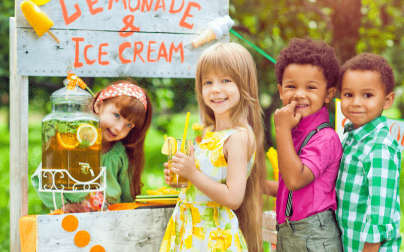 summer activities for kids great ideas kids selling lemonade