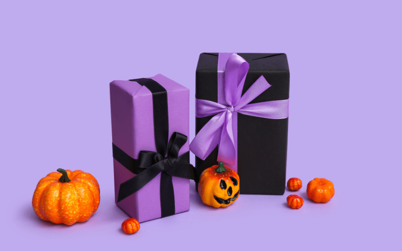 Halloween party ideas mystery boxes